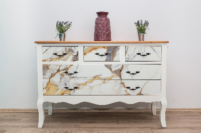 Dekorativní samolepka na nábytek Mramorová textura