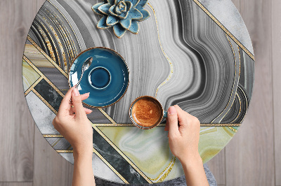 Nálepka na nábytek Art Deco Marble Abstraction