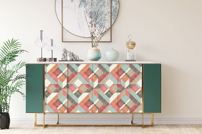 Nálepka na nábytek Patchwork retro styl