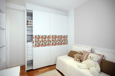 Nálepka na nábytek Patchwork retro styl