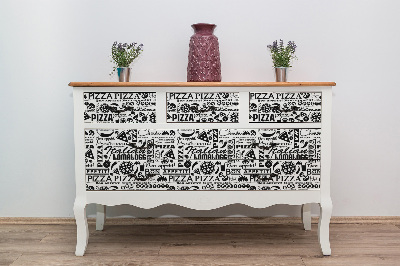 Dekorativní samolepka na nábytek Pizza