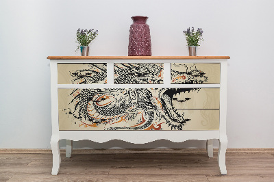 Dekorativní samolepka na nábytek Čínský drak