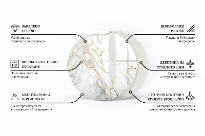 Deska stolu Elegantní jednolitá černá