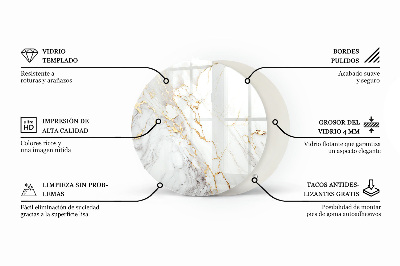 Deska stolu Elegantní jednolitá černá