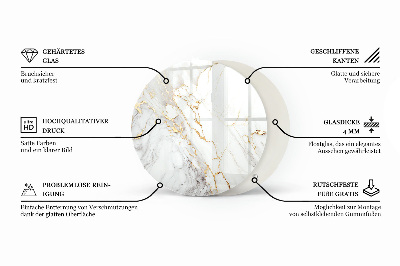 Deska stolu Ekologická struktura dřeva