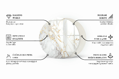 Deska stolu Ekologická struktura dřeva