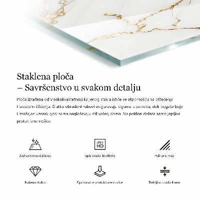 Stolní deska Vzor inspirovaný dřevem
