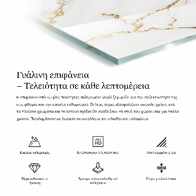 Stolní deska Mramorový motiv v přírodním stylu