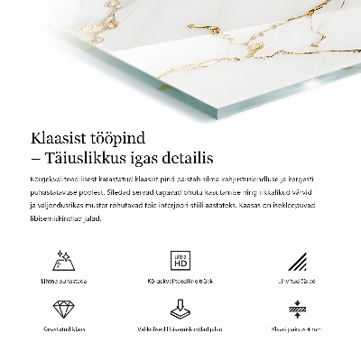 Stolní deska Mramorový styl s žilkami