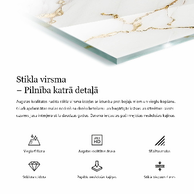 Stolní deska Mramorový styl s žilkami