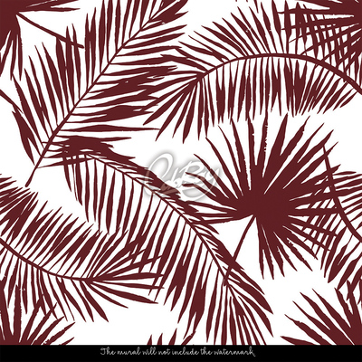 Fototapeta Minimalistické palmové listy