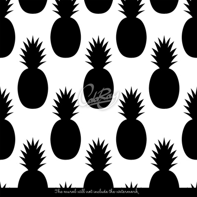 Fototapeta Designerské ananasové stíny