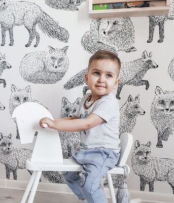 Fototapeta Tady liška má díru
