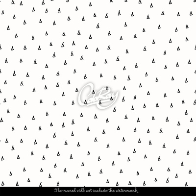 Fototapeta Černé minimalistické trojúhelníky