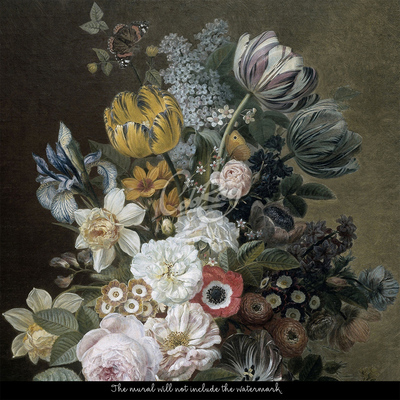 Fototapeta Květiny jako malované