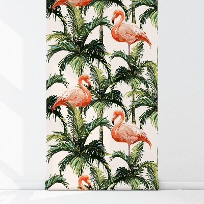 Fototapeta Flamingos skryté v listech
