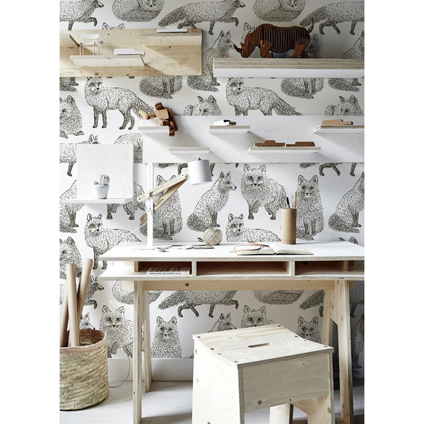 Fototapeta Den s života lišku