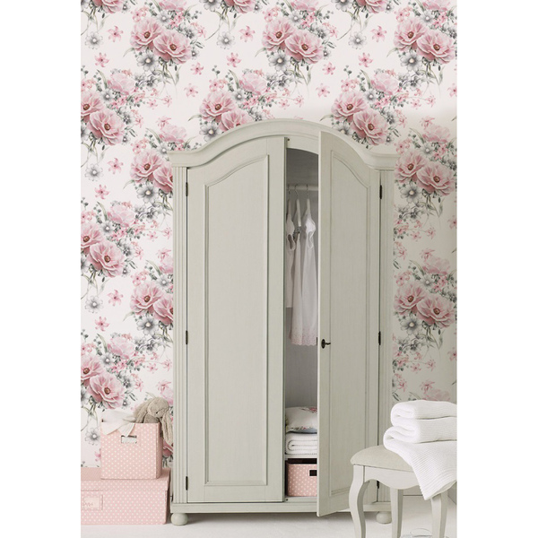 Fototapeta V růžové zahradě