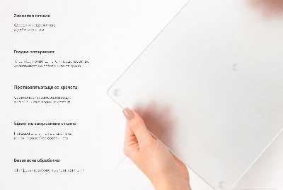 Skleněná deska do kuchyně kulatá poloprůhledný