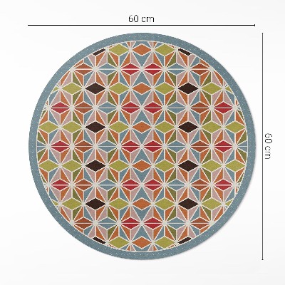 Pastelový geometrický vzor