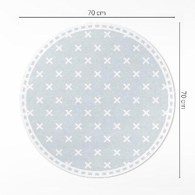 Jasné křížky minimalistický vzor