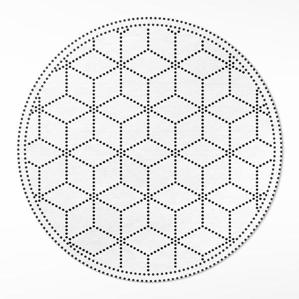 Kostky krychle 3D moderní tečky