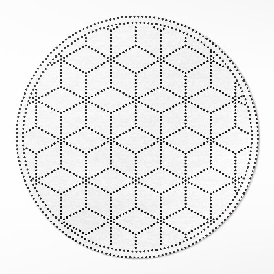 Kostky krychle 3D moderní tečky