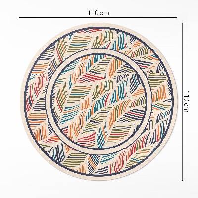 Barevné abstraktní listy boho