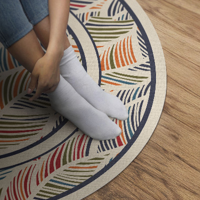 Barevné abstraktní listy boho