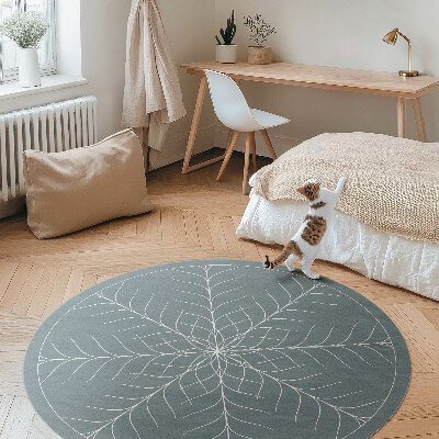 Lineární minimalistický vzor rybí kosti