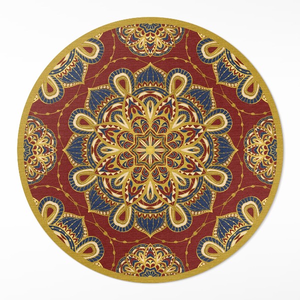 Bohatě zdobená mandala orientální vzor