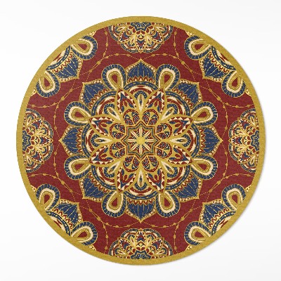 Bohatě zdobená mandala orientální vzor