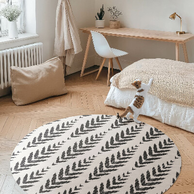 Vzor rybí kost rostlinný motiv boho