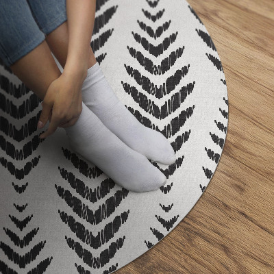 Vzor rybí kost rostlinný motiv boho