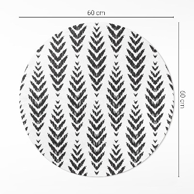 Vzor rybí kost rostlinný motiv boho