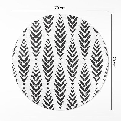 Vzor rybí kost rostlinný motiv boho