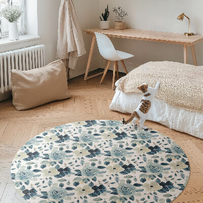 Malované květiny pravidelný vzor floral