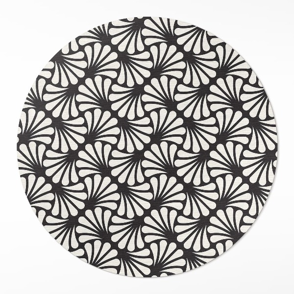 Geometrie listy jinanu art deco glamour
