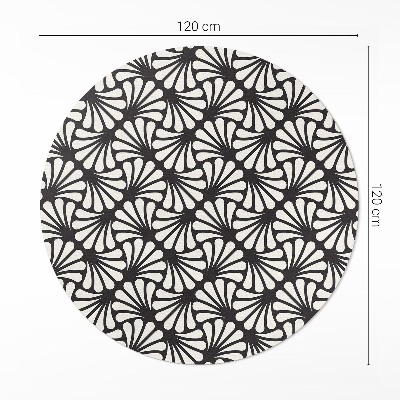 Geometrie listy jinanu art deco glamour