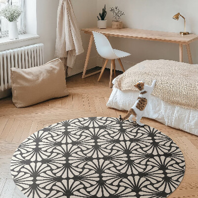 Geometrie listy jinanu art deco glamour