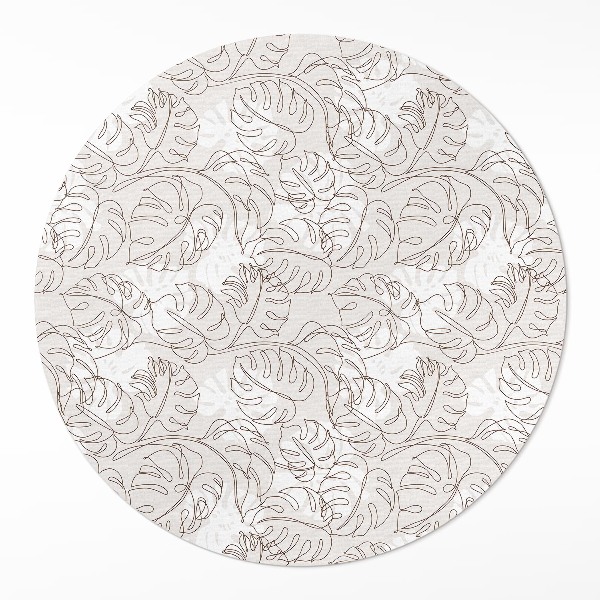 Minimalistické listy boho monstera