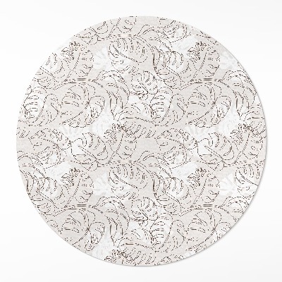 Minimalistické listy boho monstera