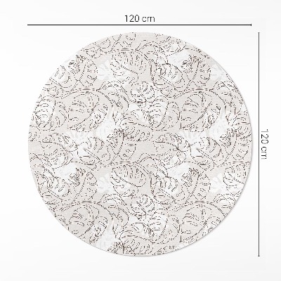 Minimalistické listy boho monstera