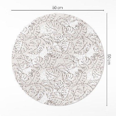 Minimalistické listy boho monstera