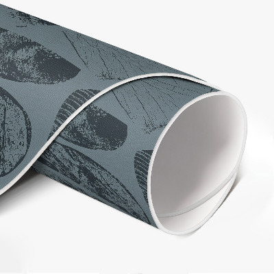 Kulatý vinylový koberec Kamenná cesta elegantní vzor