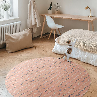 Boho vlny v pastelových barvách