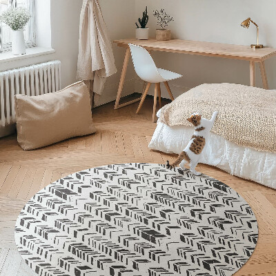 Indiánský design peří a šípy boho