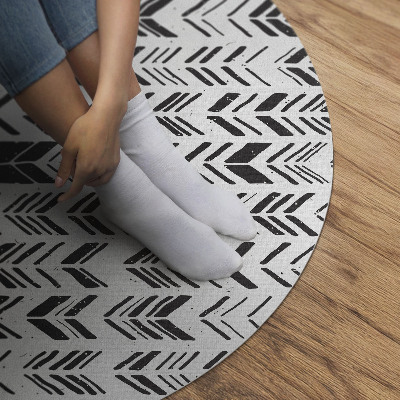 Indiánský design peří a šípy boho