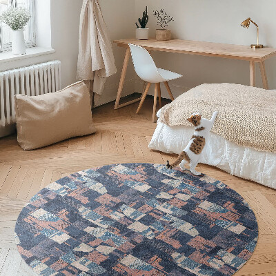Abstraktní mozaika ve stylu vintage retro
