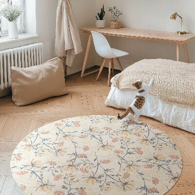 Květinová louka jemný vzor boho